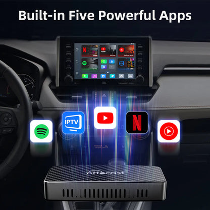 Play2Video Pro Wireless Apple CarPlay & Android Auto All-in-one Adapter